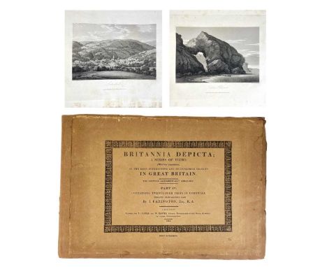 Joseph Farington Esq. 'Britannia Depicta....Pat VI....Cornwall,' 1814. 'A Series of Views (With Brief Descriptions) of the Mo