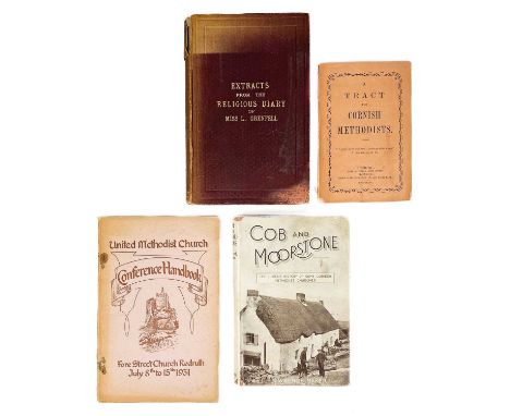 Four works on the history of Methodism in Cornwall. Henry Martyn Jeffery (ed). 'Extracts from the Religious Diary of Miss I. 
