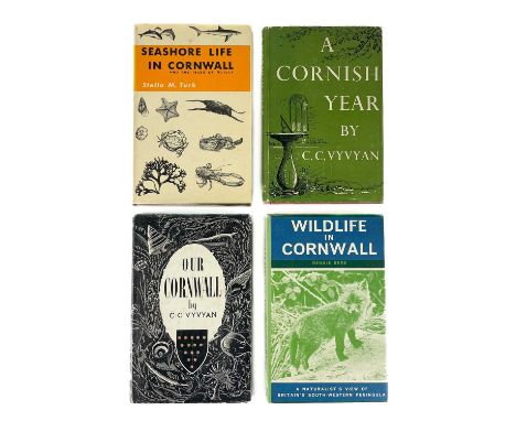 Cornish wildlife. Four works. Stella M. Turk, Seashore Life in Cornwall and the Isles of Scilly, D. Bradford Barton Ltd, Trur