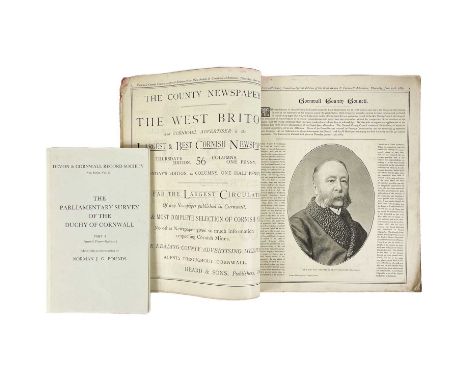 Two works. Cornwall County Council. 'Illustrated Special Edition of the West Briton and the Cornwall Advertiser, Thursday, Ju