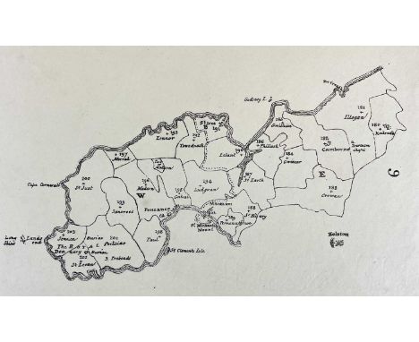 Liddell and Son (Lithographers), Bodmin. 'Outline or Skeleton Maps of the Diocese of Exeter. Part I. Containing, in Thirteen 