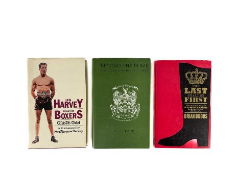 Three biographies. A.C.Todd. 'Beyond the Blaze. A Biography of Davies Gilbert,' first edition, a fine copy in dustwrapper, D.