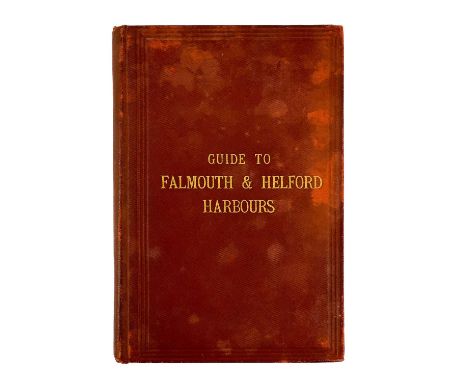 F. Cecil Lane. 'Guide to Falmouth & Helford Harbours'. First edition, bound in at the front a map of the greater Falmouth are