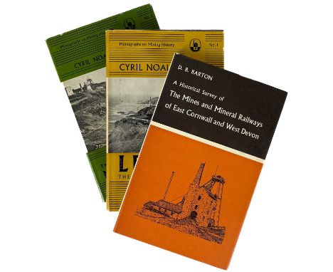 Three works on mining in Cornwall. Cyril Noall. 'Levant. The Mine Beneath the Sea,' first edition, with the bookplate of fran