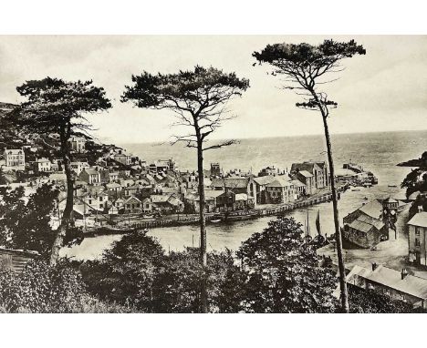 Lostwithiel, Liskeard and Looe interest. Three works. D. de. L. Nicholls. 'Lostwithiel', 32 pages, early postcards, the bookp
