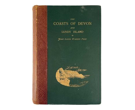 JOHN LLOYD WARDEN PAGE The Coasts of Devon and Lundy Island Horace and Cox, London, of this edition on large paper two hundre