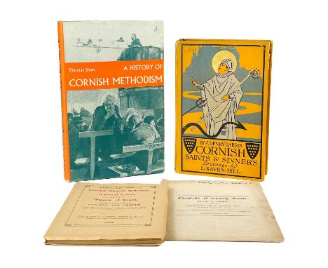 Four works with a religious interest. J.Henry Harris. 'Cornish Saints and Sinners', first edition, very good condition in pic