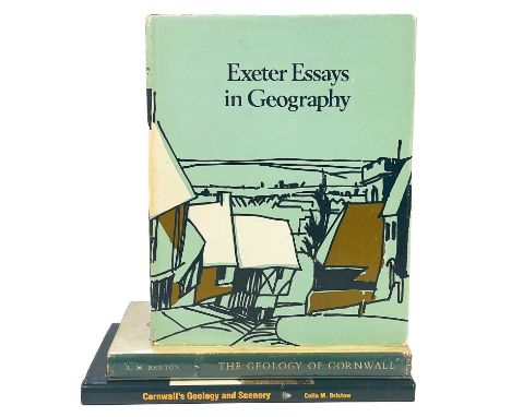 Three works on geology and geography. Colin M. Bristow. 'Cornwall's Geology and Scenery. An Introduction,' first edition, a f