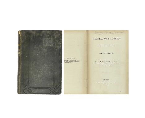 British Animals, 1847. Johnathan Couch. 'Illustrations of Instinct Deduced from The Habits of British Animals,' first edition