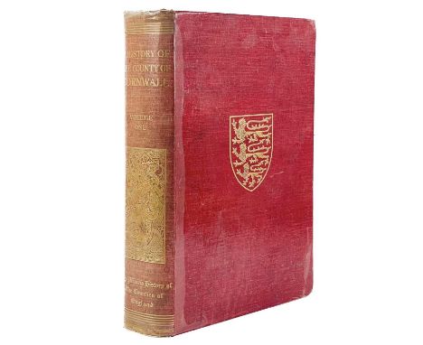 The Victoria History of Cornwall Edited by William Page Published by Constable, London. Volume one of this work was published