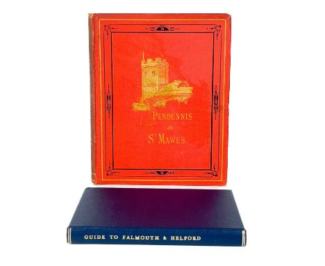 Two works on Falmouth, Helford and the castles of St Mawes and Pendennis. F. Cecil. Lane. 'The Guide to Falmouth & Helford Ha