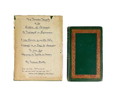 Two works Henry Sorrell Stokes, Rhymes from Cornwall, published by John Camden Hotten, London, in green boards with gilt titl