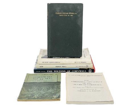 Six works A. de C. Glubb. 'When Cornwall had 44 M.P.s. A Tale of Times Which Have Vanished,' first edition, in paperwork wrap