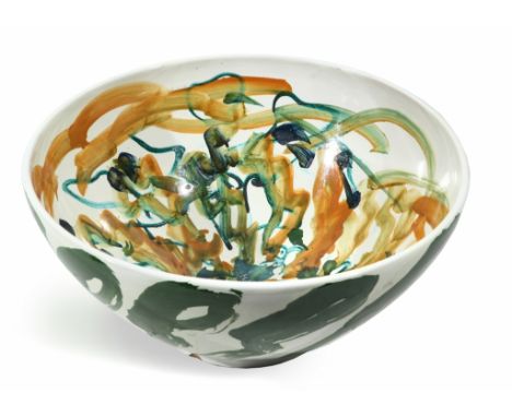 ERNESTO TRECCANI (1920-2009) Vaso ceramica smaltata cm 22x48firmato sul fondoFornace Saval AlbissolaVaseenamelled ceramic 8 6