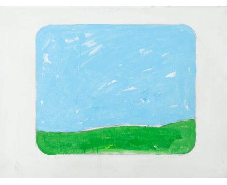 MARIO SCHIFANO (1934-1998) Senza titolo (prima metà anni Settanta)smalto e grafite su tela cm 60x80firmato in basso a destraA