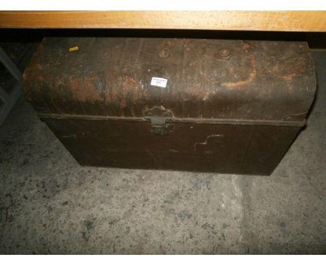 large metal trunk