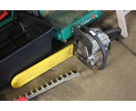 A Mculloch petrol chainsaw