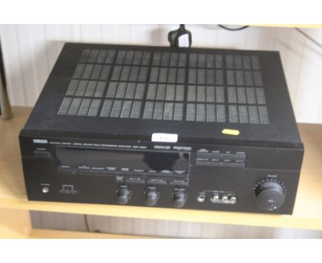 A Yamaha digital sound processor amplifier