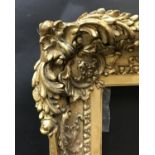 19th Century English School. A Gilt Swept Centres and Corners Composition Frame, 26.5" x 18.5" (