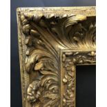 19th Century American School. A Gilt Composition Frame, 30" x 25" (rebate).