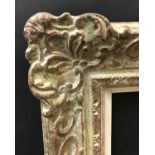 20th Century English School. A Painted Swept Composition Frame, 24" x 12" (rebate).