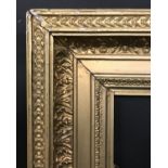 19th Century English School. A Gilt Hollow Frame, 36" x 25" (rebate).