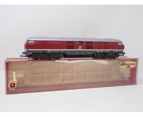 Rivarossi 1996 HO scale BR 232 diesel Locomotive, boxed (box lid cracked) 