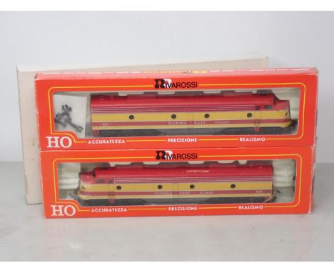 Rivarossi 1943 HO scale E-8 diesel Unit in Florida East Coast livery, boxed in slip case 