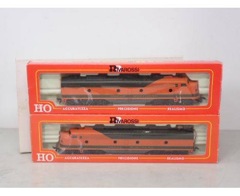 Rivarossi 1952 HO scale E-8 diesel Unit in Great Northern livery, boxed in slip case 