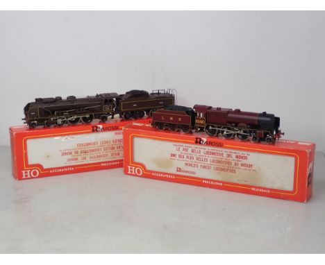 Rivarossi 1337 HO scale 4-6-2 Chapelon Pacific Locomotive 'Compagnie du Nord', boxed; Rivarossi 1350 LMS 4-6-0 Locomotive 'He