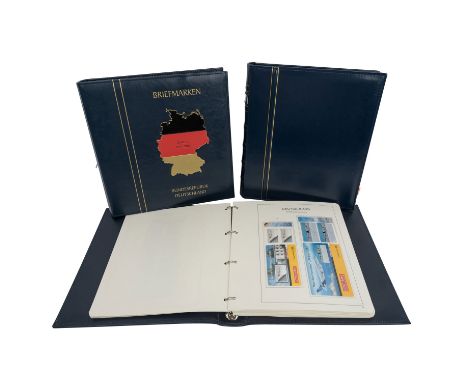 BRD Frankatur im Wert von ca. 1.600,-€ Sehr schöner Frankaturbestand. Dabei Bogenausgaben und Markenheftchen. | FRG postage p