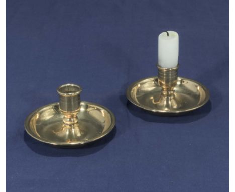 An 1850's Brighton Bun campaign brass candlestick
