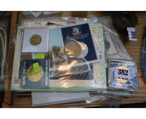 Collection of assorted Coins and First Day Covers 