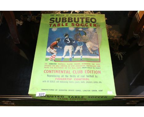 Boxed Subbuteo Table Soccer 