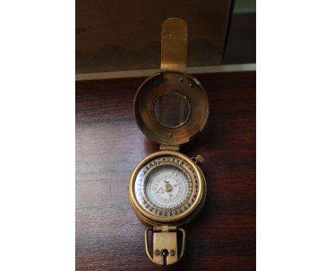 T G Co Ltd of Lodnon Mk III 1941 Brass Field Compass 