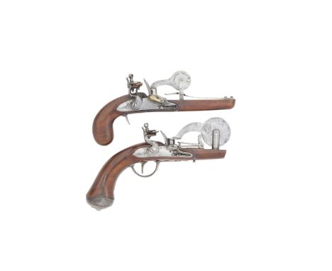 A French Flintlock Powder-TesterSigned E. Parquer Fecit, Dated 18(?)6Of pistol form, with large indicator wheel signed and da