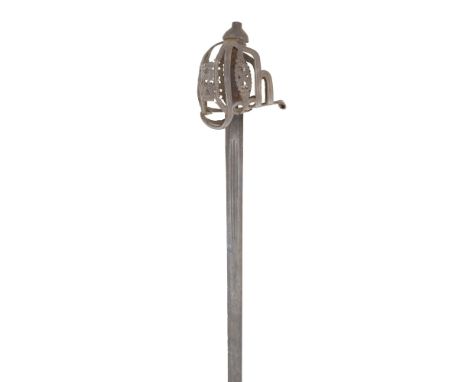 A Composite Scottish Basket-Hilted BroadswordThe Hilt In The Manner Of John Simpson The Younger Of Glasgow, Early 18th Centur