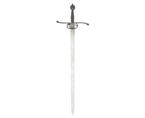 A Fine German Riding (Reiter) SwordGerman Or Italian, Circa 1570-80With broad single-edged blade fullered along the back on e