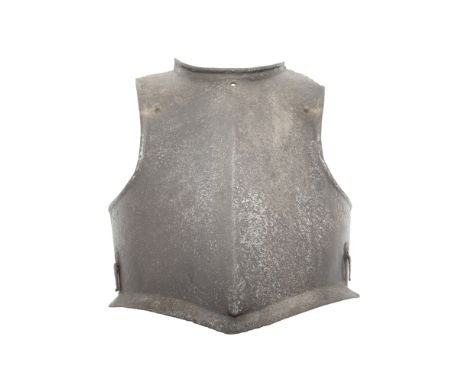 An English Civil War Period Breast- And Back-PlateMid-17th CenturyThe first of siege weight, with medial ridge drawn-out to b
