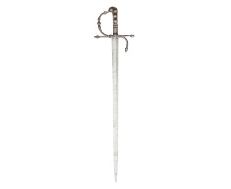 A Saxon Hunting Sword Made For The Court Hunt Of The Elector Johann Georg II Of Saxony Circa 1665With bright tapering blade (