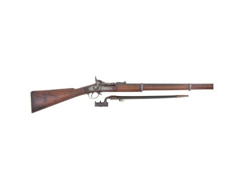 A .577 Snider Three-Band Service Rifle Musket For Canada Dated 1864Of regulation pattern, with clean bright bore, case-harden