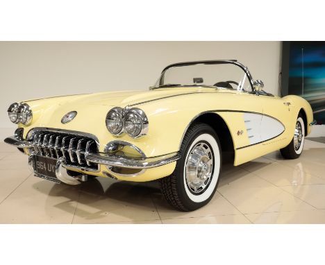 1959 Chevrolet Corvette C1. Registration Number: 964 UYY, Chassis Number: J59S108108 ,Engine Number: 19J125126.In 1927 Harley