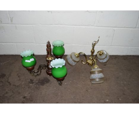 TWO CEILING LIGHT FITTINGS