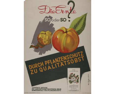 THEO LEIFFERDie Ernte, 1950sLithograph, 84 x 59cm