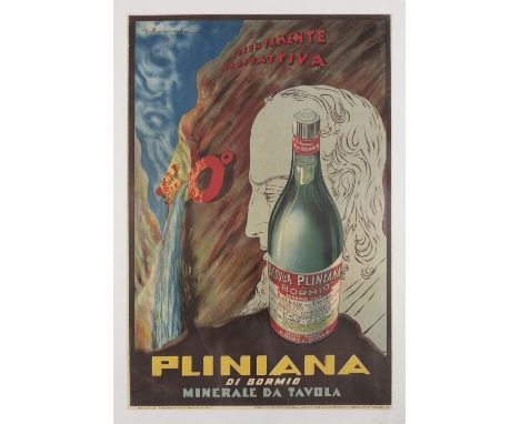 ANONYMOUS'Pliniana,' 1930s,Lithograph, 98.5 x 67.5 cm, mounted on linen