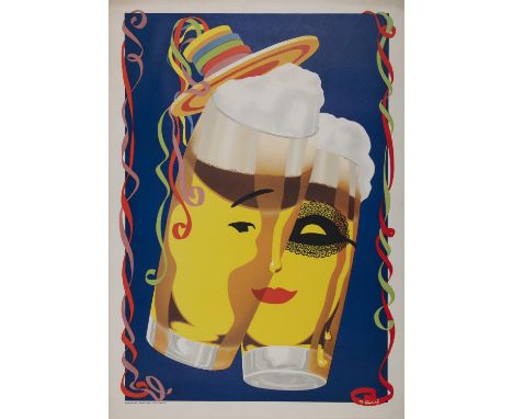 ABEKING, T.Bier PosterLithograph, 84 x 59cm