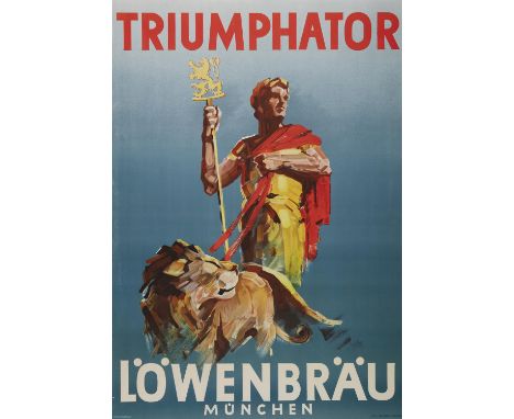 ANONYMOUSLowenbraun, 1955Lithograph, 84 x 59cm