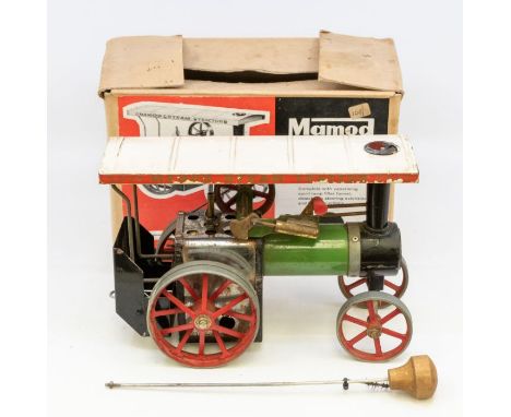 A Mamod TE1 steam tractor engine (a/f), in original box 