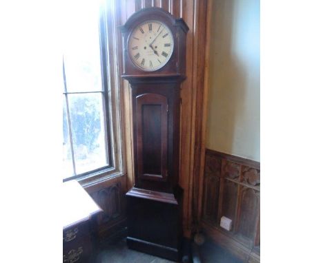 Victorian Grandfather Clock by Donegan of Dublin 18 Inches Wide x 78 Inches High