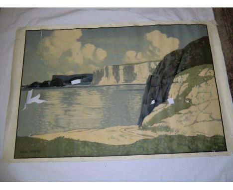 Original Vintage Paul Henry Poster 33 Inches High x 55 Inches Wide